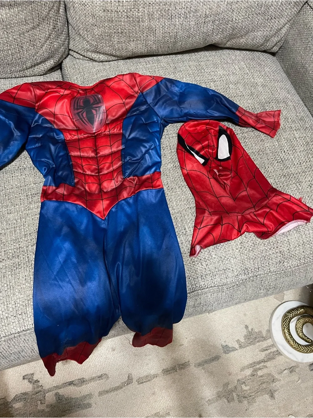 Red & Blue Spider Hero Kids Costume - Classic Superhero Outfit